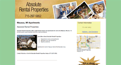 Desktop Screenshot of absoluterentalproperties.com